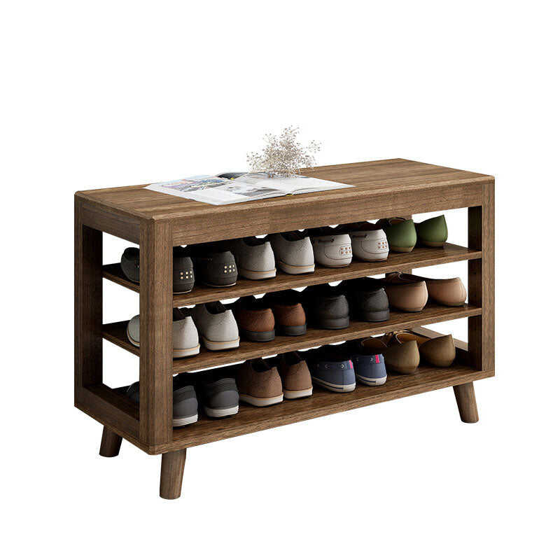 3-Tier Shoe Shelf Shoe Rack Bench