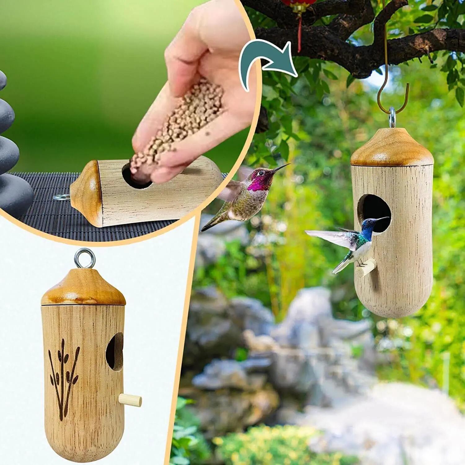 2 Set of Hummingbird House（×3）