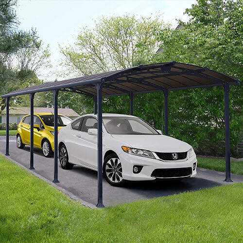 Outdoor Retractable Canopy Awning Parking Shed