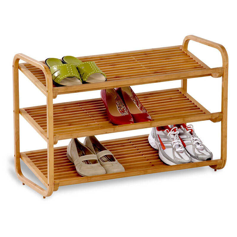 3 Tier 12 Pair Shoe Rack
