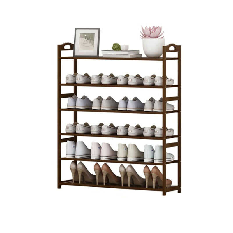 Bamboo Shoe Rack Storage Shoe Shelf