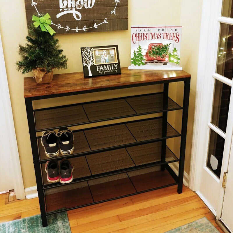 5 Tier Shoe Storage Rack Organizer