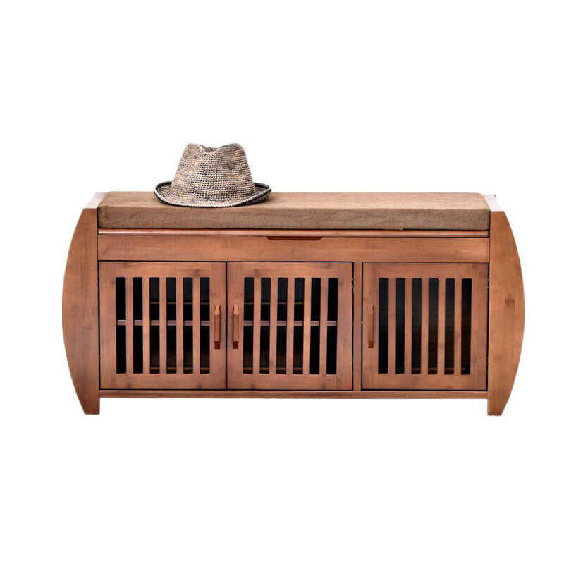 Bamboo Shoe Rack Shoe Cabinet Storage Benches