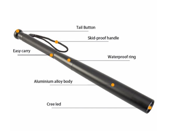 🔥LAST DAY 80% OFF🔥Baseball Bat LED Flashlight