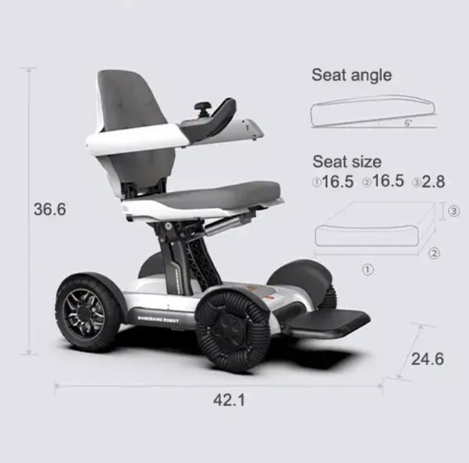 🔥Intelligent Automatic Folding Elderly Walker✨