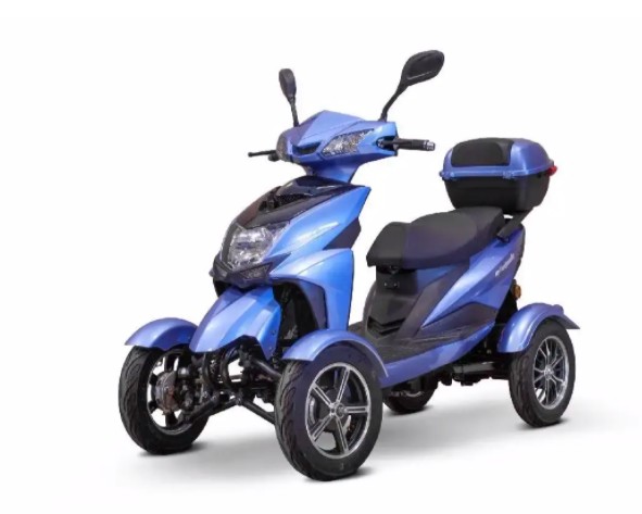 HOT🛵2023 New 4 Wheels EW-14 Four Wheel Scooter⭐⭐⭐⭐⭐