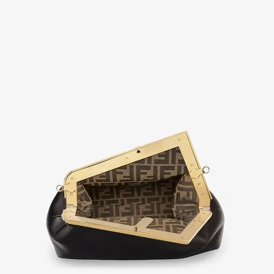 Fendi First Black nappa leather bag