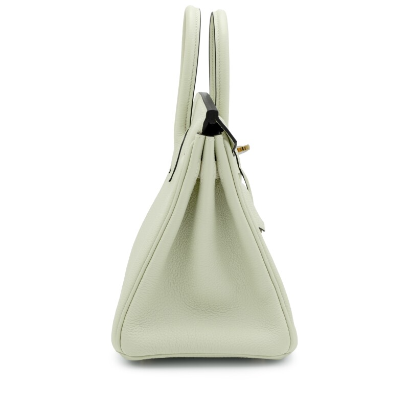 Gris Neve Togo Birkin 25 Gold Hardware