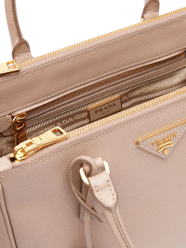 Prada Galleria Saffiano Leather Medium Bag in Powder Pink