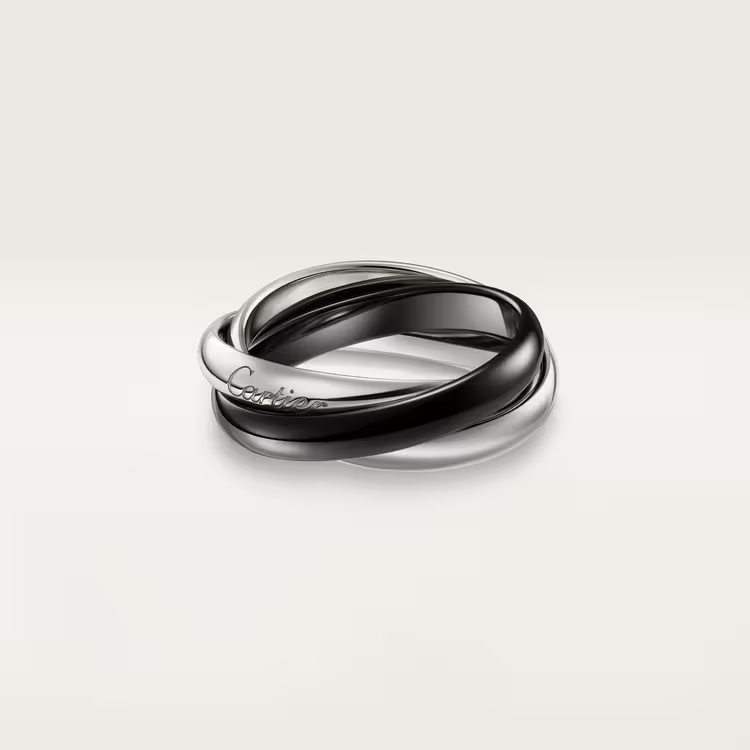 CLASSIC TRINITY RING IN CERAMIC