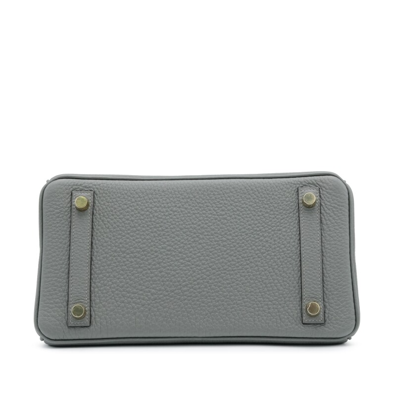 Gris Caillou Chamois Doblis and Etoupe Swift Grizzly Birkin 25 Palladium Hardware