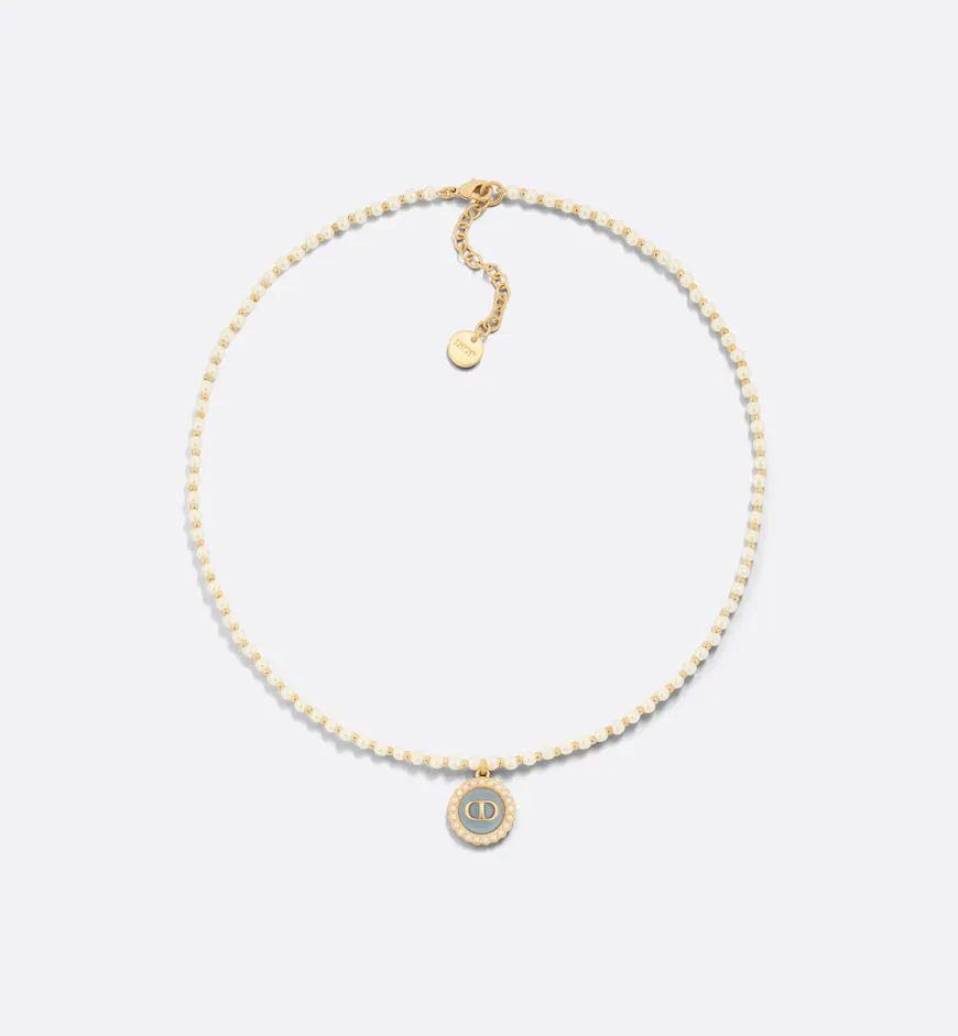 Petit CD Baroque Necklace