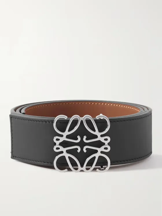 4cm Reversible Leather Belt