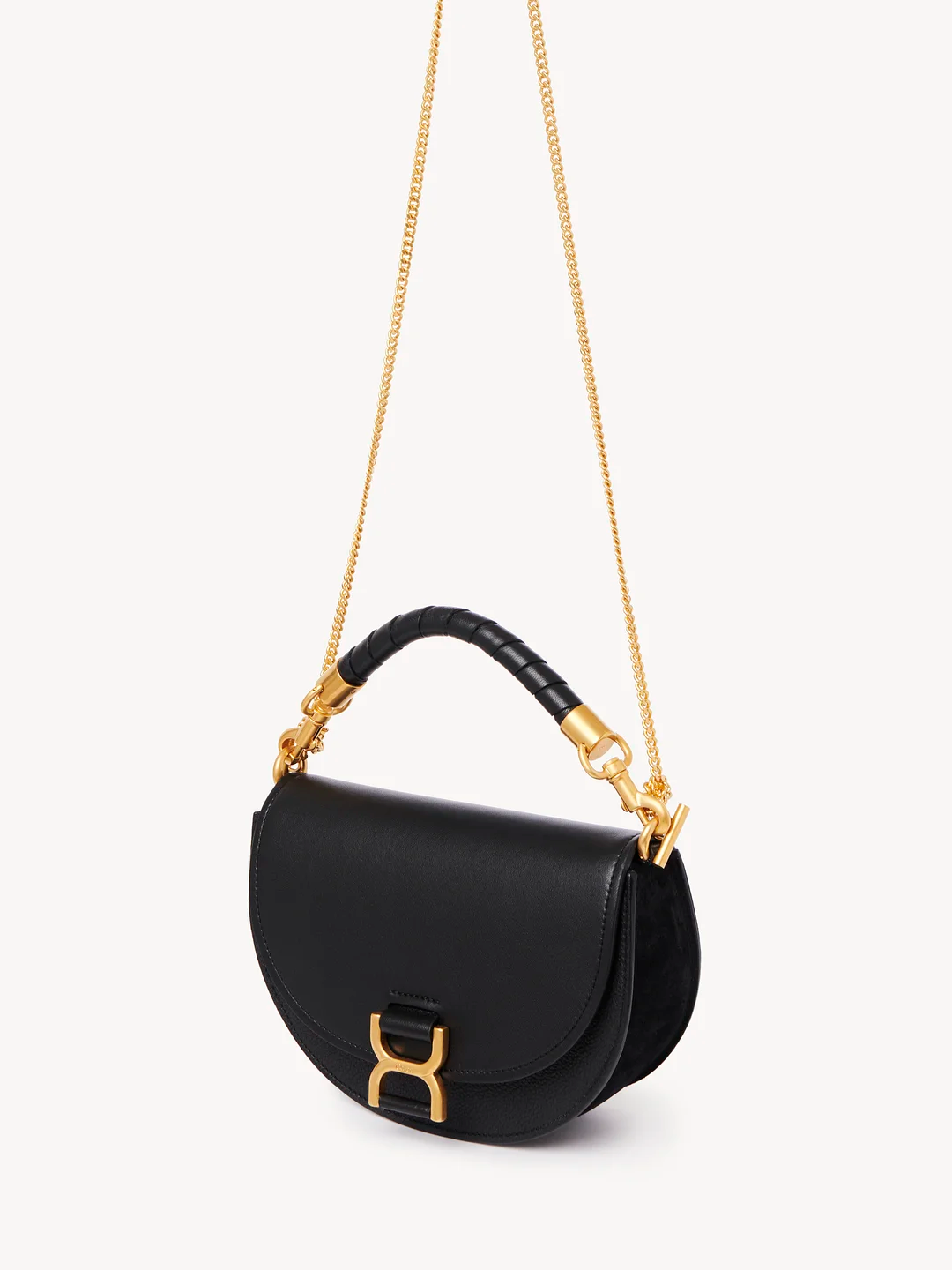 MARCIE CHAIN FLAP BAG IN LEATHER