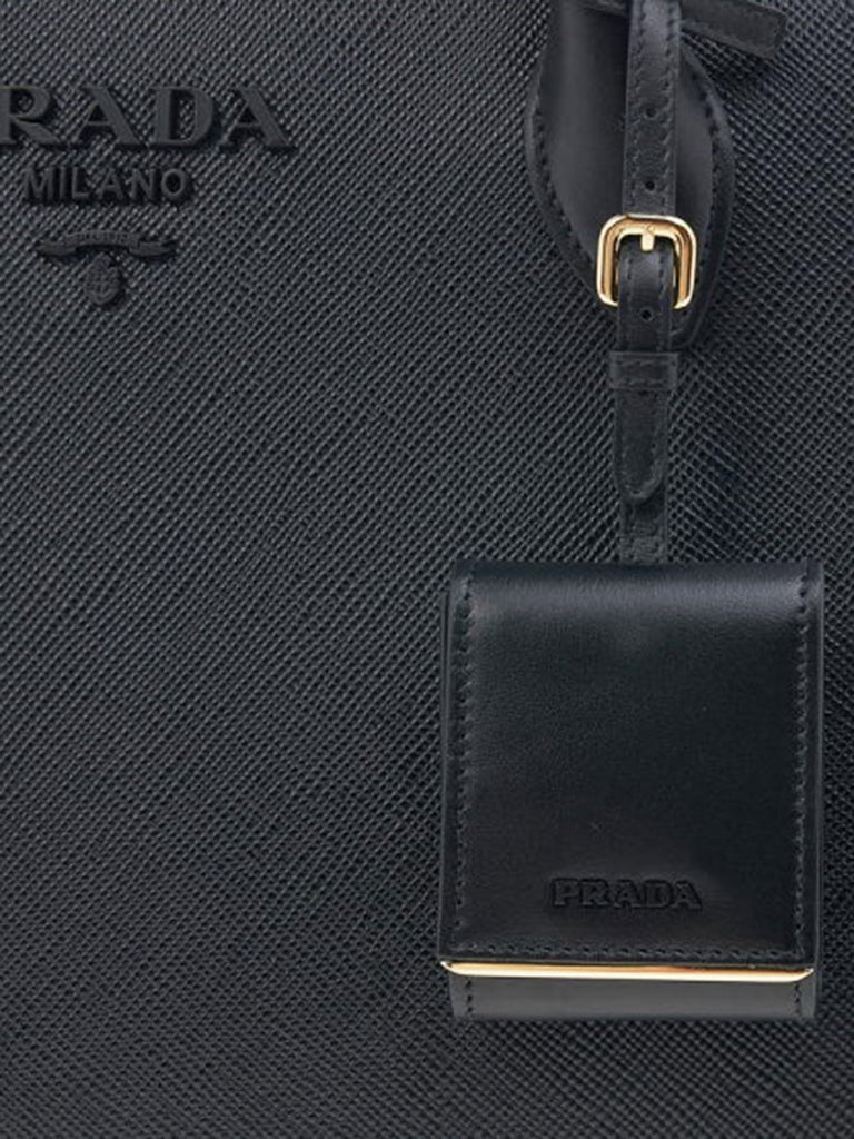 Prada Monochrome Medium Saffiano Bag