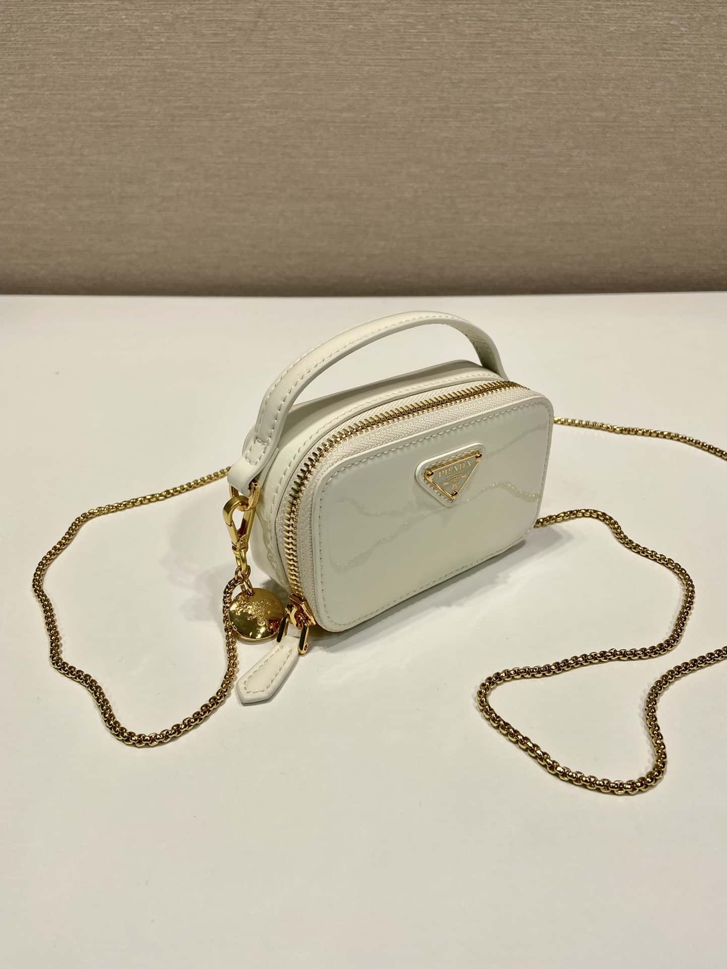 PRADA   mini straddle bag