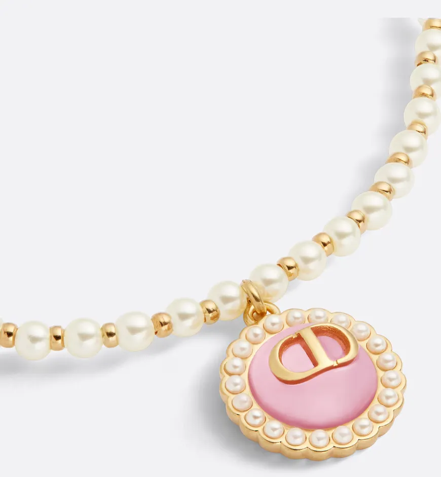 Petit CD Baroque Necklace