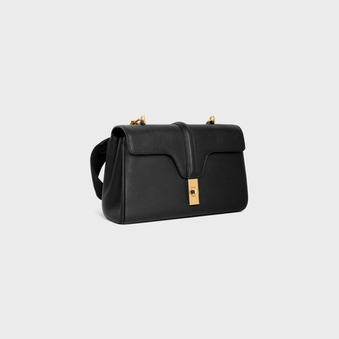 TEEN SOFT 16 IN SUPPLE GRAINED CALFSKIN BLACK