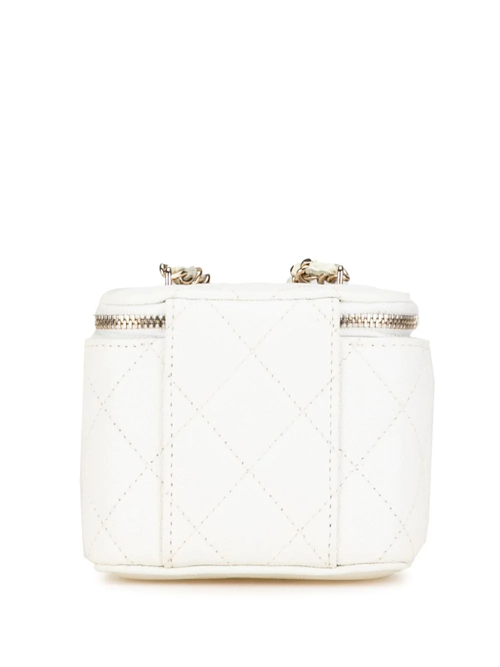 Mini Caviar Vanity Case with Chain crossbody bag