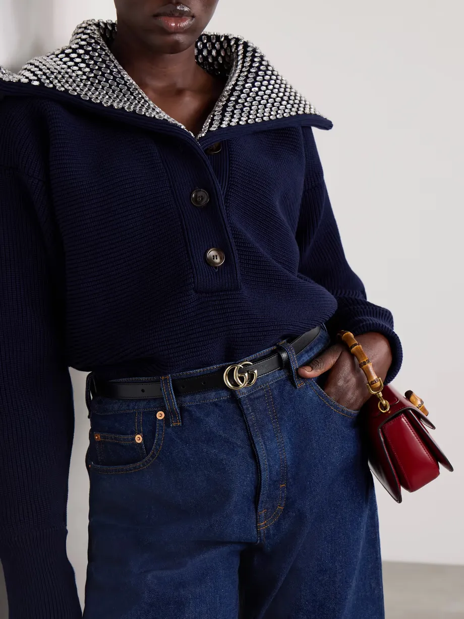 GG Marmont leather belt