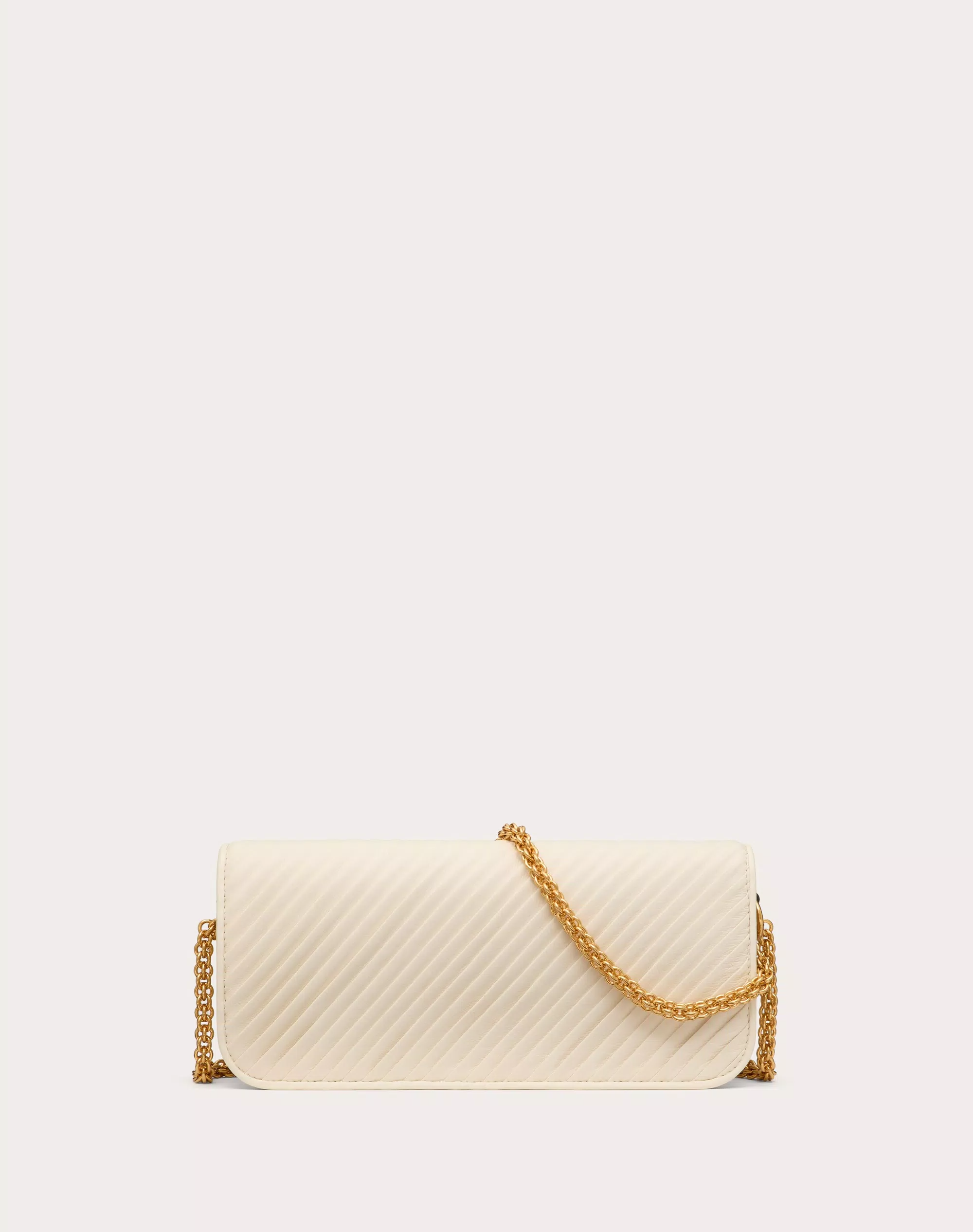 VALENTINO GARAVANI LOCÒ SHOULDER BAG IN PLEATED NAPPA