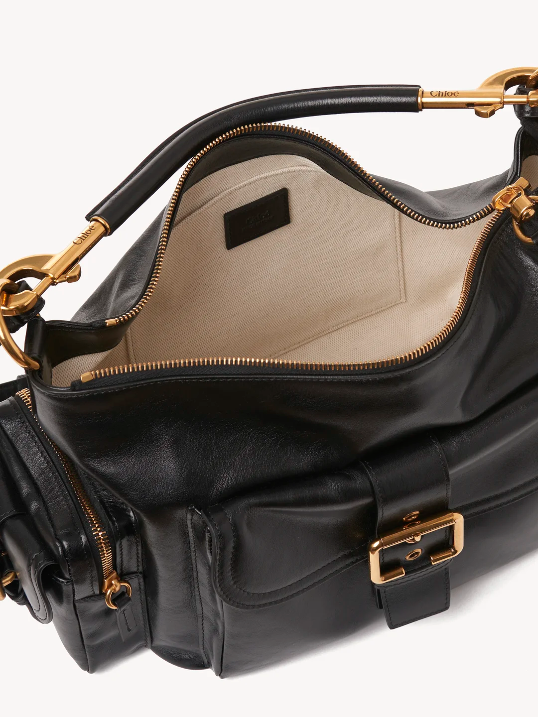 CAMERA BAG IN SOFT LEATHER