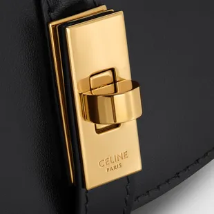 SMALL 16 WALLET ON CHAIN IN SHINY CALFSKIN