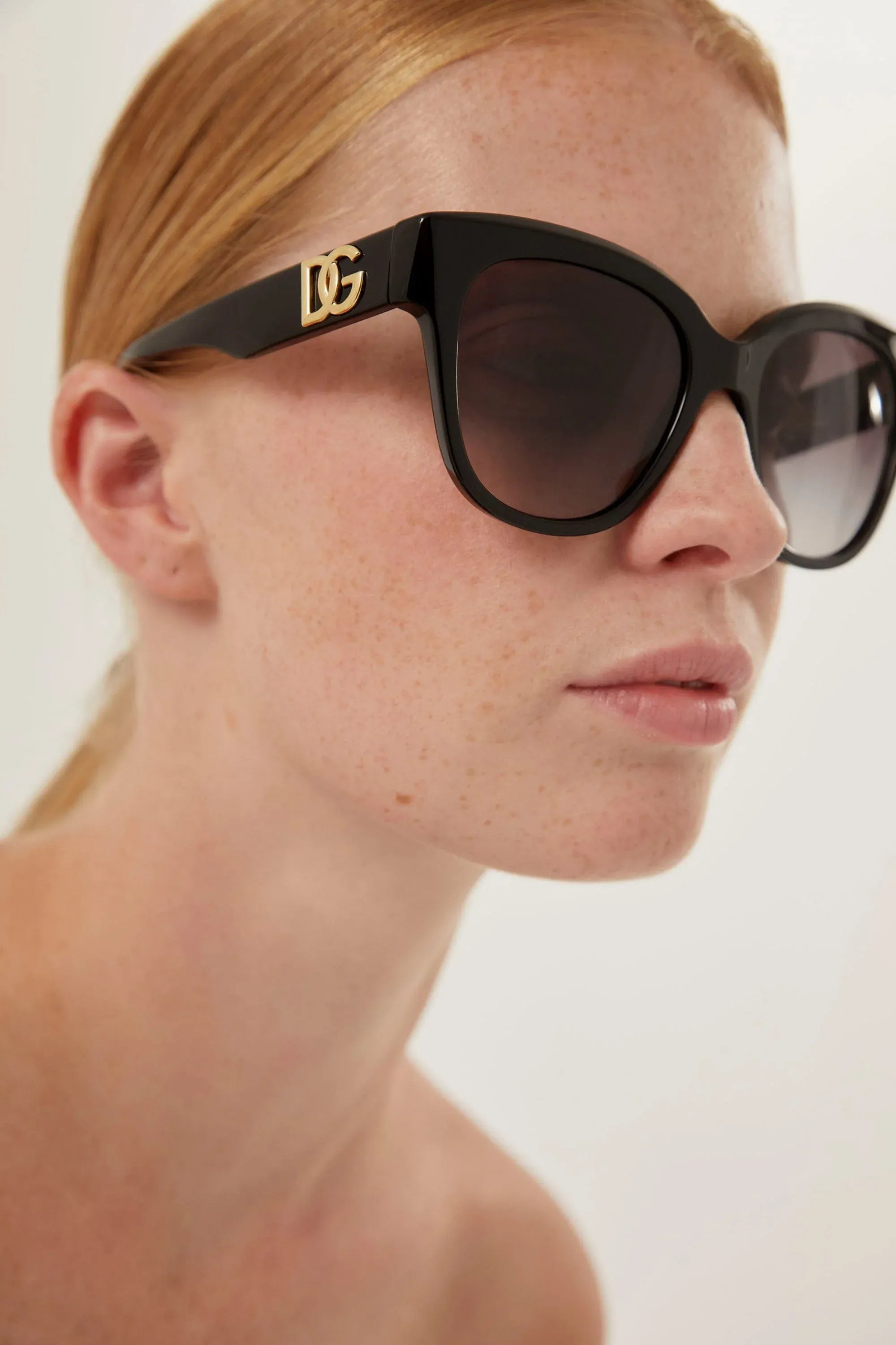 Dolce&Gabbana black cat eye sunglasses