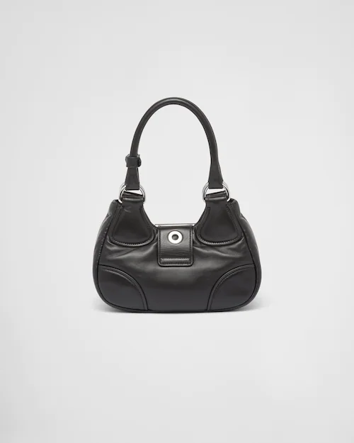 Prada Moon padded nappa-leather bag - Black