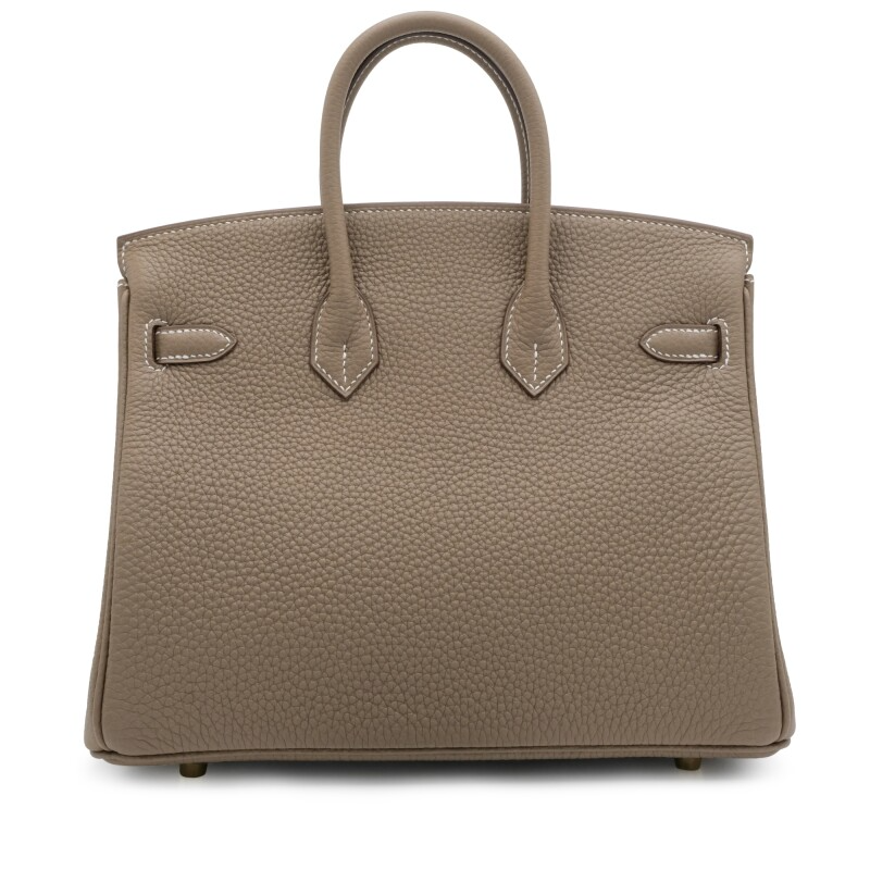 Etoupe Togo Birkin 25 Gold Hardware