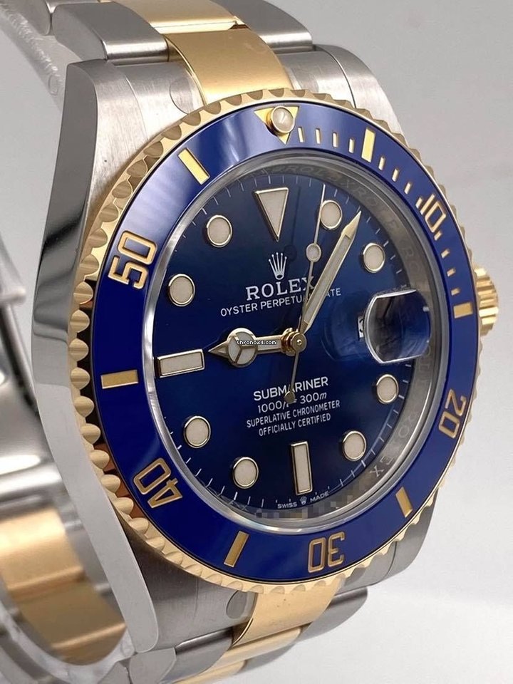 Submariner Date 41mm Blue Dial Two Tone 126613LB 2021 Unworn