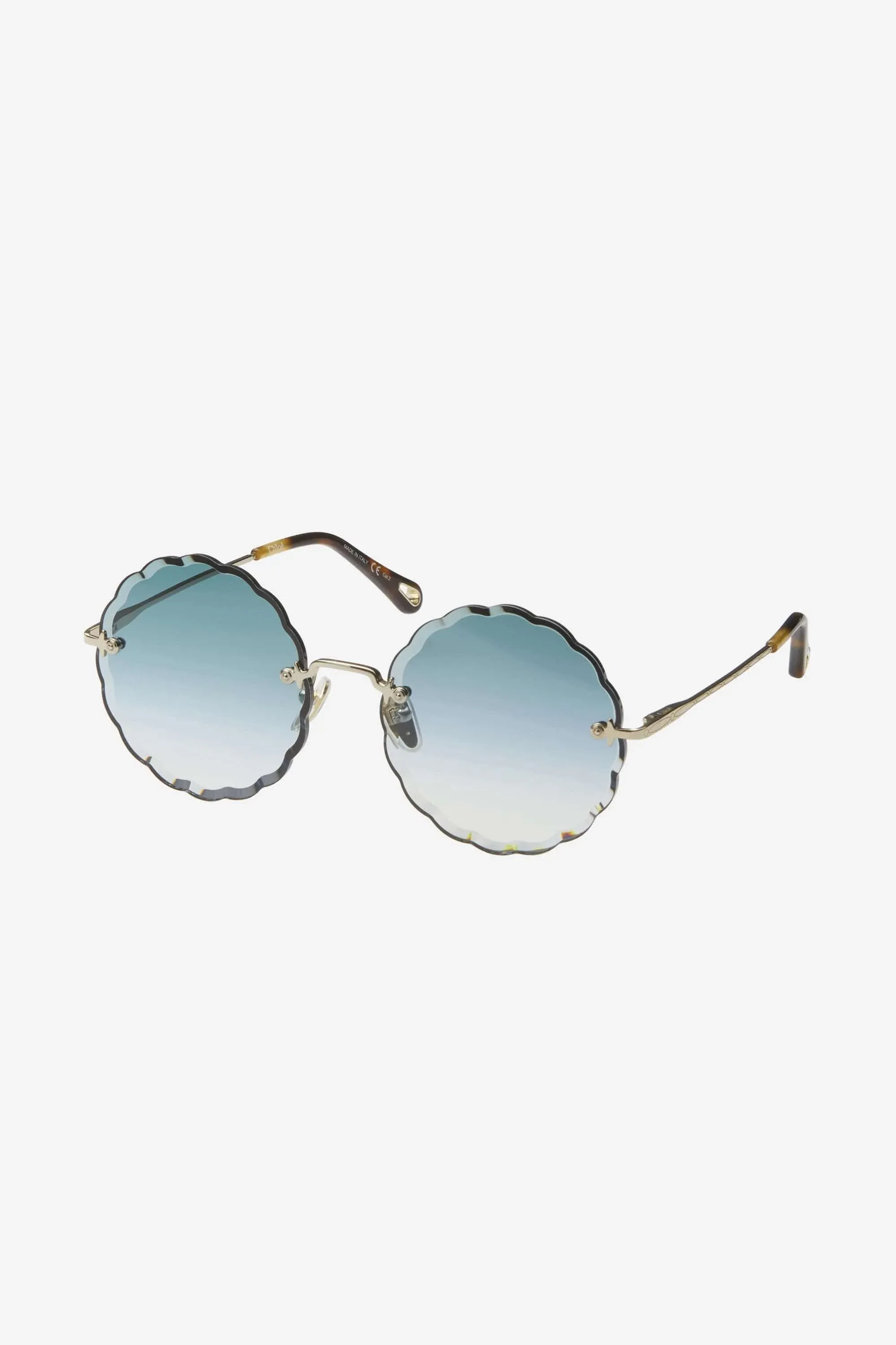 Chloe rosie blue femenine sunglasses