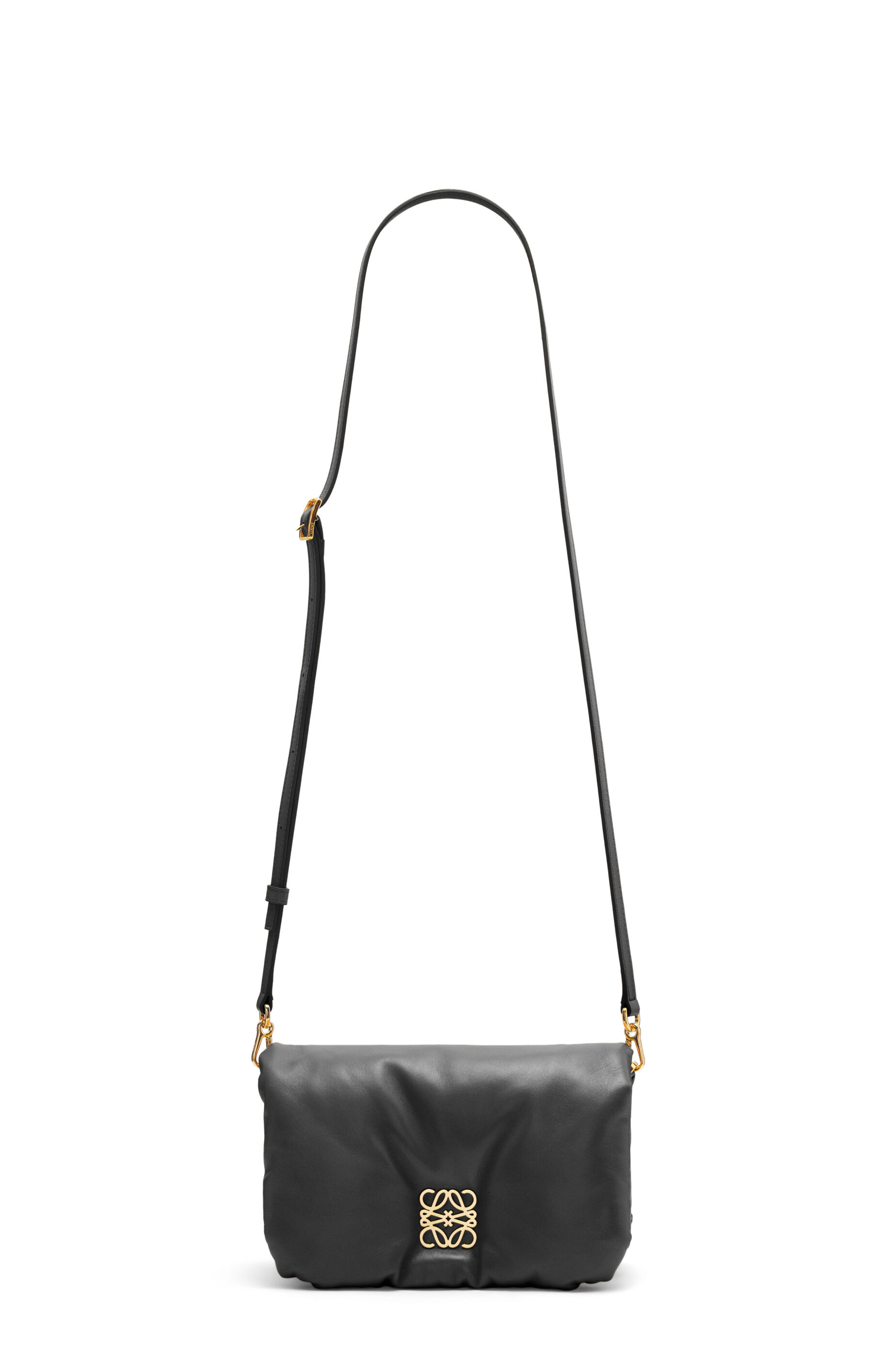 Mini Puffer Goya bag in shiny nappa lambskin