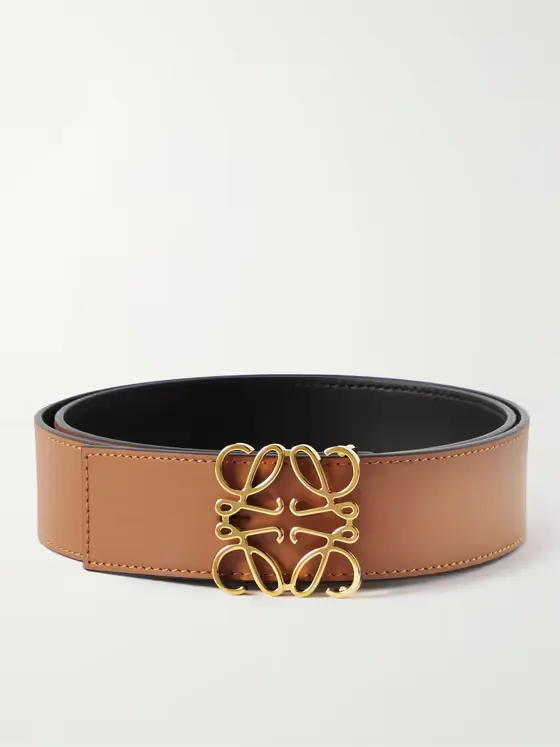 4cm Reversible Leather Belt