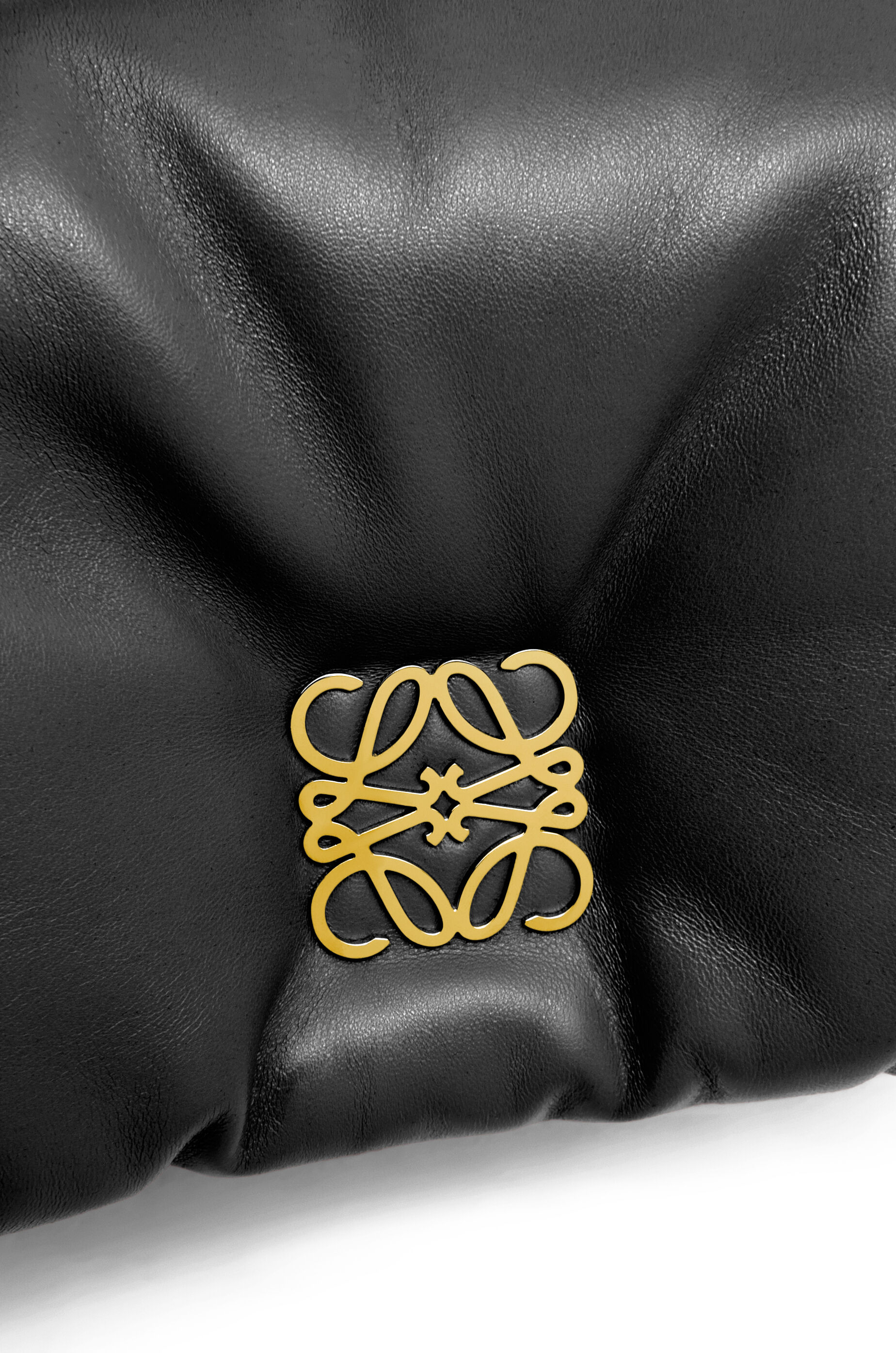 Mini Puffer Goya bag in shiny nappa lambskin