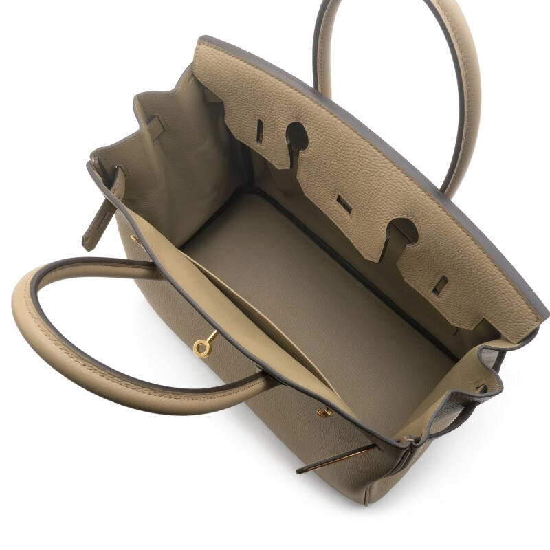 Beige Marfa Togo Birkin 30 Gold Hardware