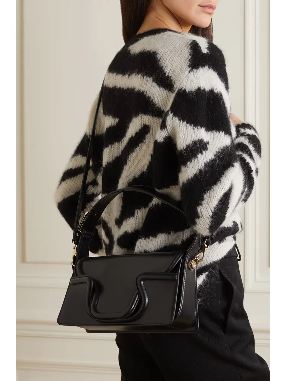 Valentino Garavani Le Grand Deuxieme leather shoulder bag