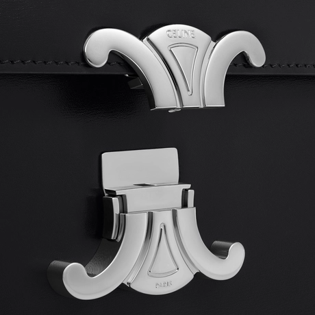 MEDIUM CELINE LOLA BAG IN SHINY CALFSKIN BLACK