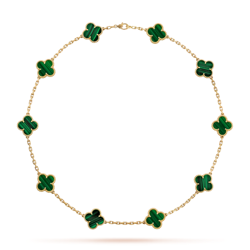 Vintage Alhambra necklace, 10 motifs