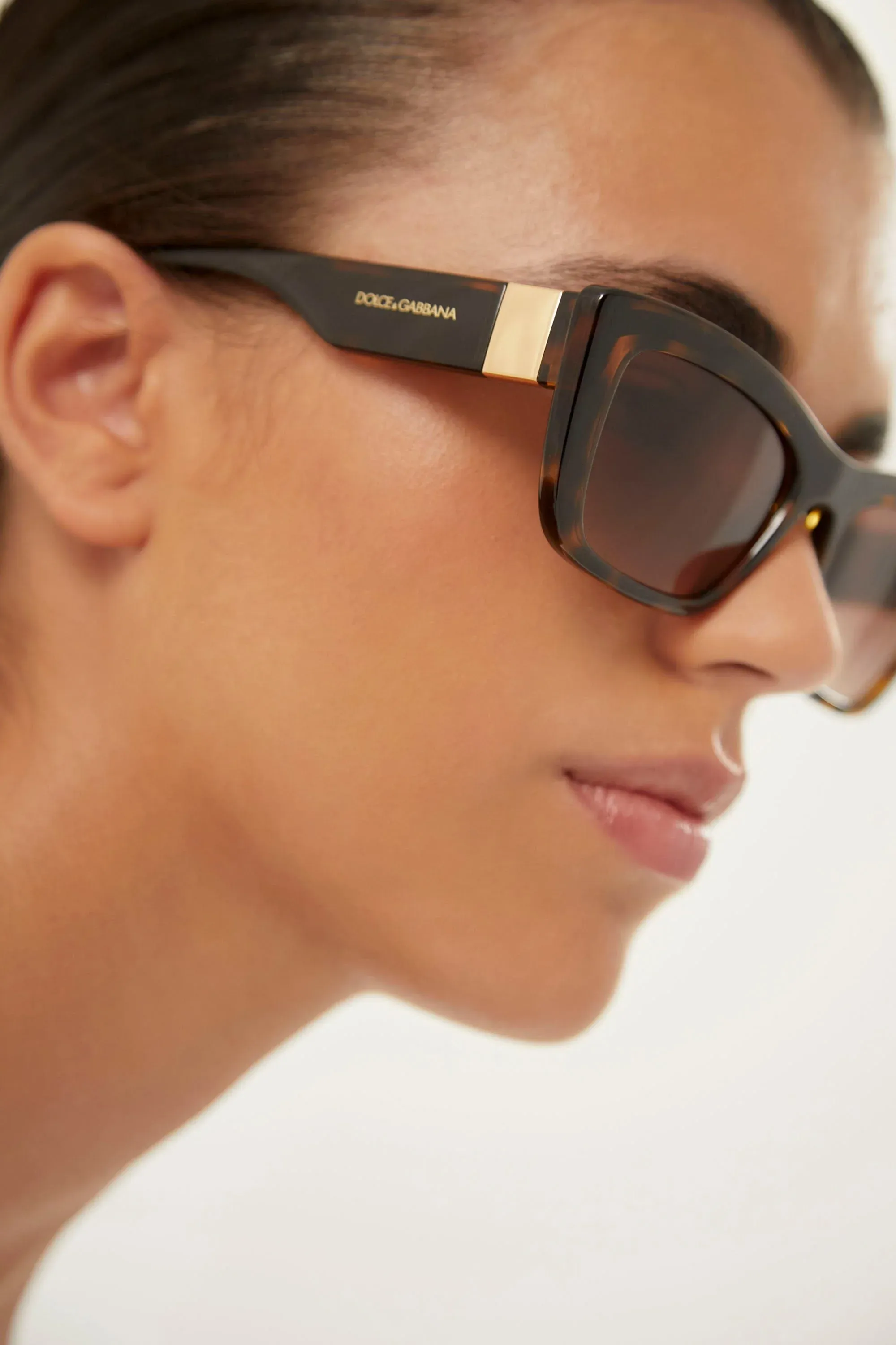 Dolce&Gabbana havana cat eye sunglasses