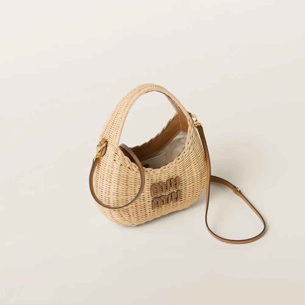 Wander wicker handbag