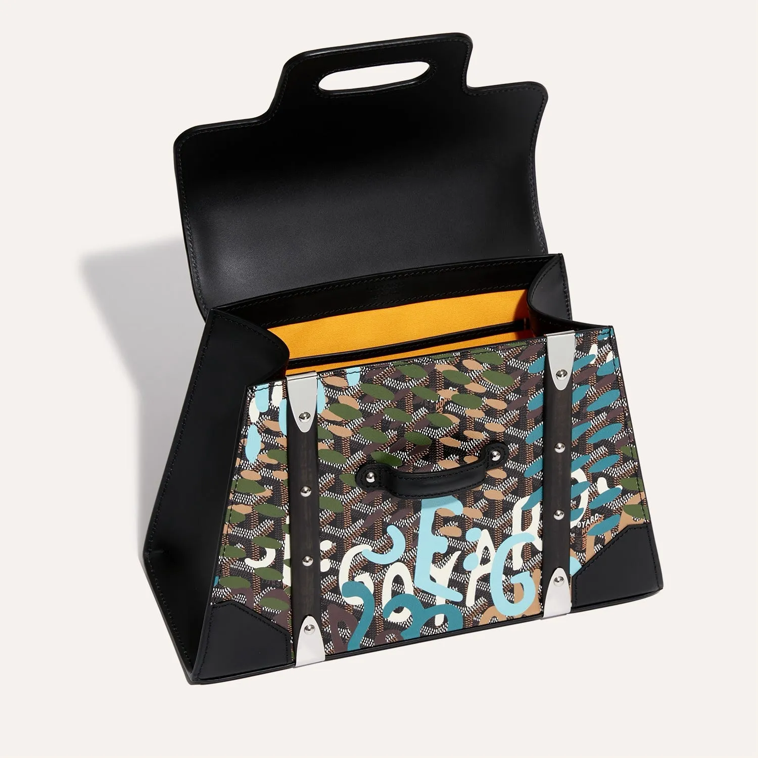 Saïgon Structuré Mini Bag Lettres Camouflage