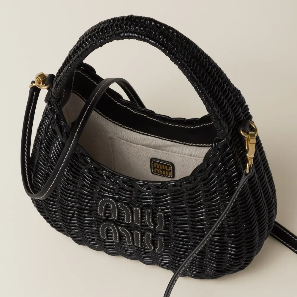 Wander wicker handbag