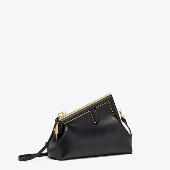 Fendi First Black nappa leather bag