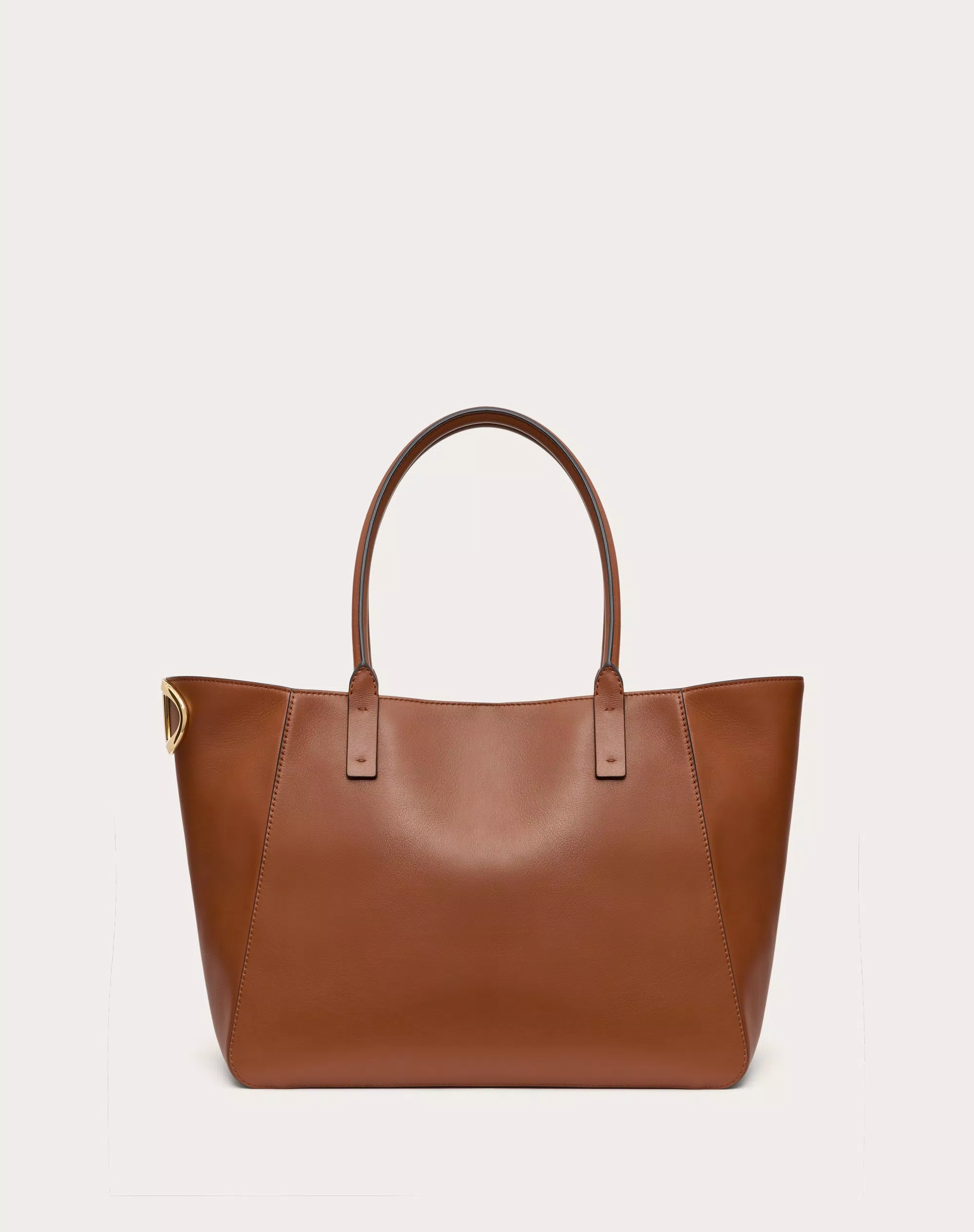 VLOGO SIDE SHOPPING BAG IN NAPPA CALFSKIN
