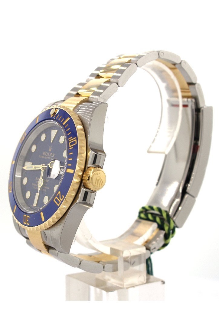 Submariner Date 40 Blue Dial Gold and Steel Watch 116613LB 116613