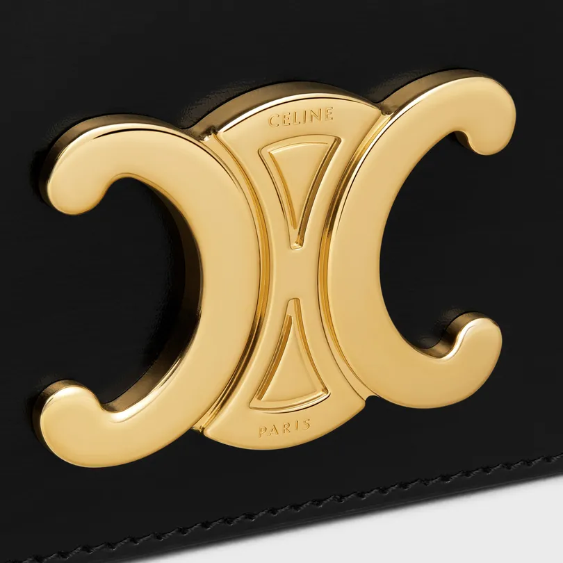 TRAPEZE TRIOMPHE BAG IN SHINY CALFSKIN