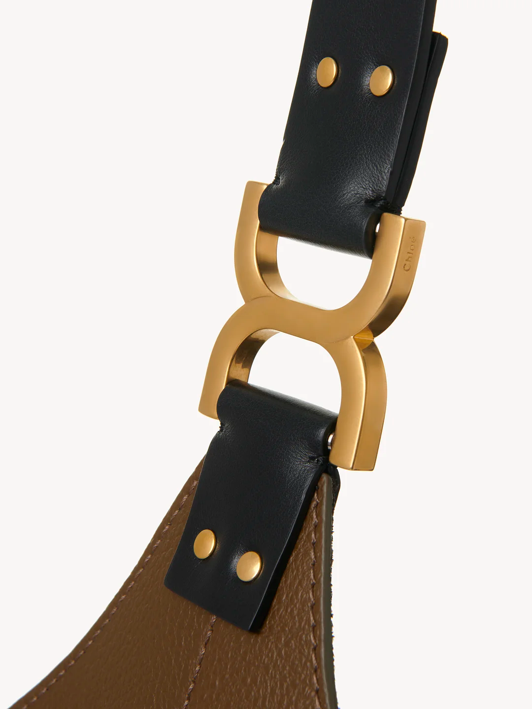 MARCIE HOBO BAG IN GRAINED LEATHER