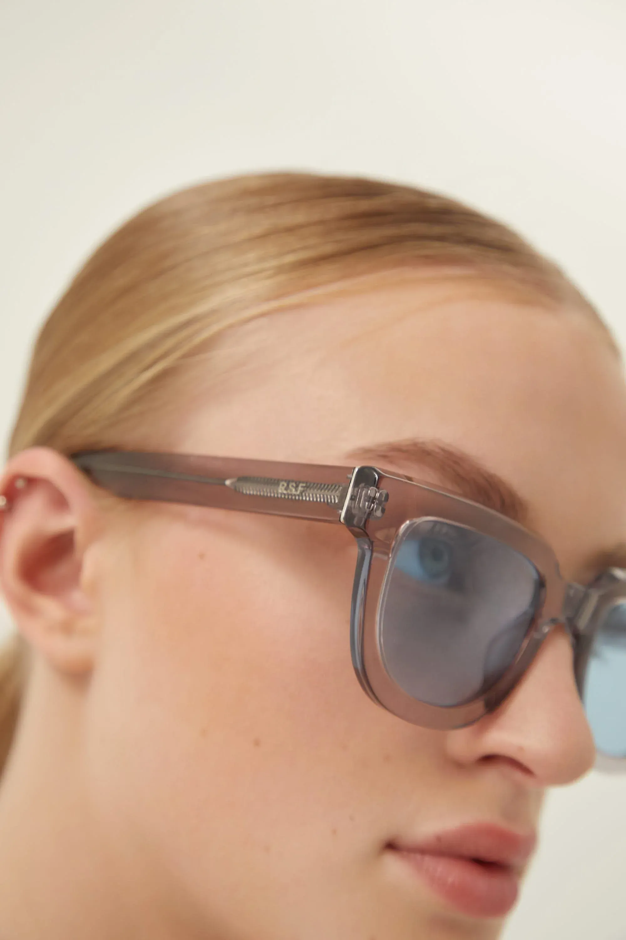 Retrosuperfuture SERIO FIRMA crystal grey sunglasses