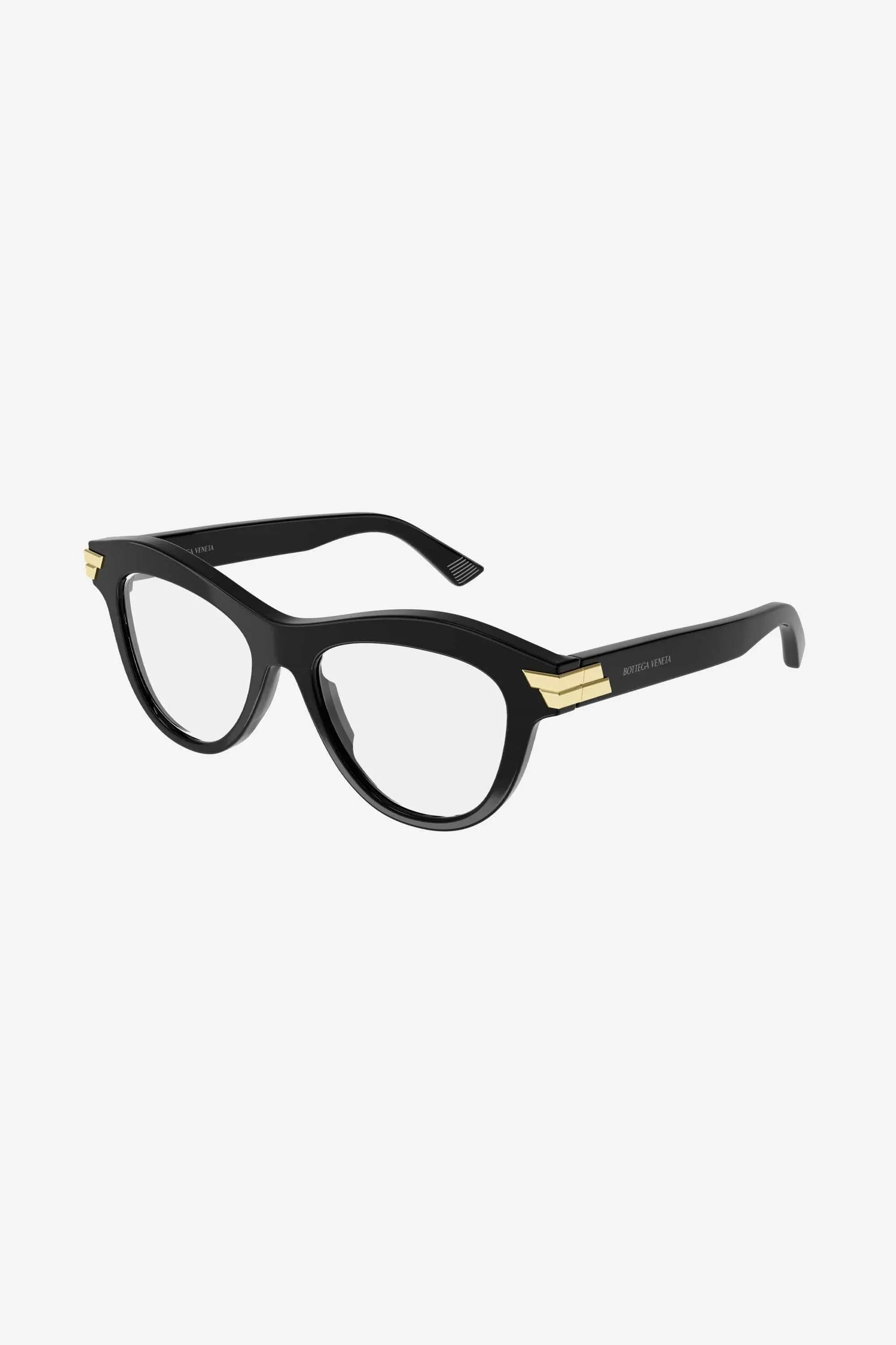 Bottega Veneta black cat eye frame